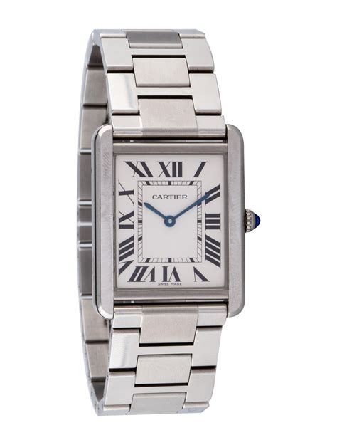 cartier tank solo steel bracelet|cartier tank sito ufficiale.